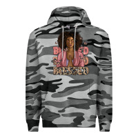 Slate Camo blessed black woman Premium Hoodie - Artiststas