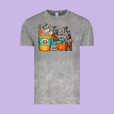 Tis The Sea Son Vintage Tee Designed By Cowhidedigitalart