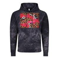Cloud Black valentine's day cowhide leopard background Vintage Hoodie - JahusDesignShop