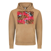 Vintage Camel valentine's day cowhide leopard background Vintage Hoodie - JahusDesignShop