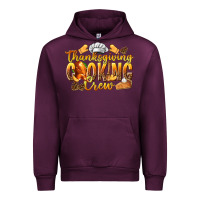 Mauve Wine Thanksgiving Cooking Crew Urban Hoodie - texasbilliewilder