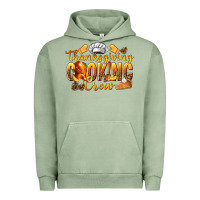 Pigment Oil Green Thanksgiving Cooking Crew Urban Hoodie - texasbilliewilder