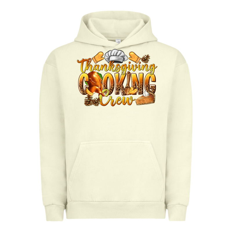 Thanksgiving Cooking Crew Urban Hoodie by texasbilliewilder | Teevron