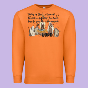 Nativity Premium Sweatshirt Designed By Maliassmallbusiness