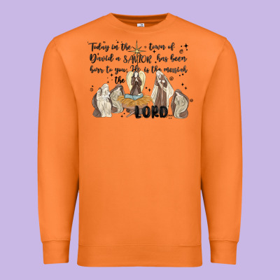 Nativity Premium Sweatshirt Designed By Maliassmallbusiness