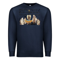 Navy nativity Premium Sweatshirt - MaliasSmallBusiness