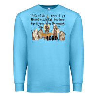 Ocean Blue nativity Premium Sweatshirt - MaliasSmallBusiness