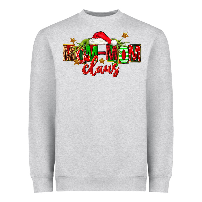 Christmas Mom Mom Claus Heavyweight Sweatshirt by FaDigitalArtStudio | Teevron