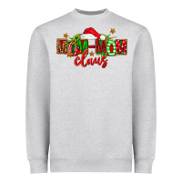 Heather Grey christmas mom mom claus Heavyweight Sweatshirt - FaDigitalArtStudio