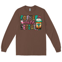 Chestnut nurse coffee repeat Long Sleeve Tee - Jasminsmagicworld