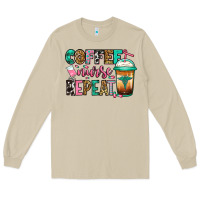 Mushroom nurse coffee repeat Long Sleeve Tee - Jasminsmagicworld