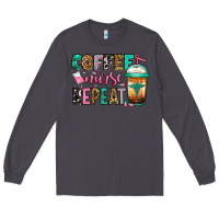 Smoke nurse coffee repeat Long Sleeve Tee - Jasminsmagicworld