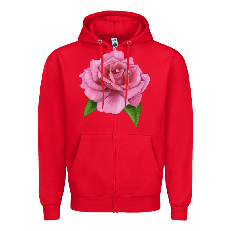 Perfume Delight Rose Zipper Hoodie by LillyAllenDesigns | Teevron