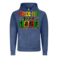 Vintage Denim free ish since 1865 Vintage Hoodie - Zillion Design Studio