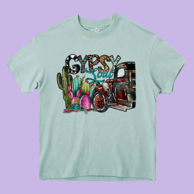 Gypsy Soul Heavy Core Tee Designed By Sublimationcraftshop