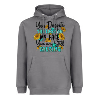 Storm you despite the lok on my face you are still talki Heavyweight Hoodie - MaliasSmallBusiness