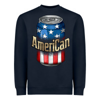 Navy American 4th of July Heavyweight Sweatshirt - CowGirlArtShop