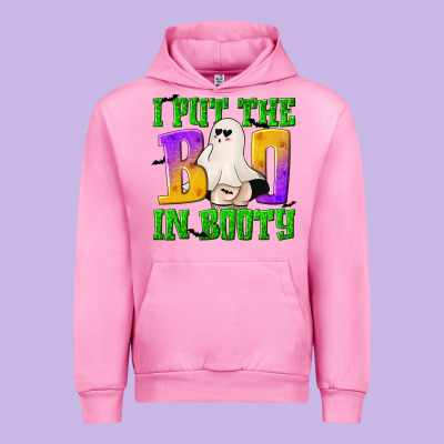 I Put The Boo Urban Hoodie Designed By Texasbilliewilder