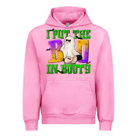 Fuchsia Pink I Put The Boo Urban Hoodie - texasbilliewilder