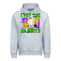 Heather Grey I Put The Boo Urban Hoodie - texasbilliewilder