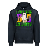Navy I Put The Boo Urban Hoodie - texasbilliewilder