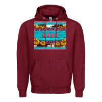 Burgundy cowhide leopard sunflowers mama Zipper Hoodie - BarkalooDesign