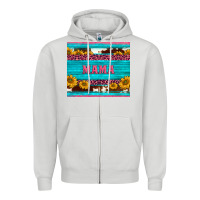 Dove Grey cowhide leopard sunflowers mama Zipper Hoodie - BarkalooDesign