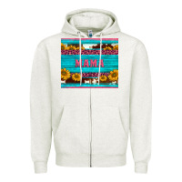 Oatmeal Heather cowhide leopard sunflowers mama Zipper Hoodie - BarkalooDesign