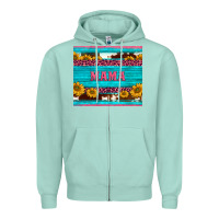 Seafoam cowhide leopard sunflowers mama Zipper Hoodie - BarkalooDesign
