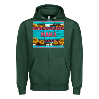 Sports Green cowhide leopard sunflowers mama Zipper Hoodie - BarkalooDesign