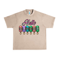 French Oak hello summer Urban Heavy Tee - CowhideDigitalArt