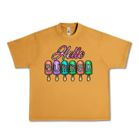 Peanut Butter hello summer Urban Heavy Tee - CowhideDigitalArt