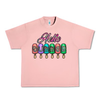 Salmon hello summer Urban Heavy Tee - CowhideDigitalArt