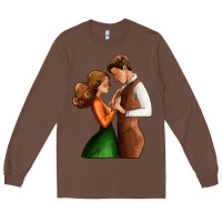 Chestnut valentines day couple Long Sleeve Tee - AdoDesignShop