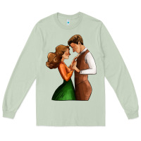 Matcha valentines day couple Long Sleeve Tee - AdoDesignShop