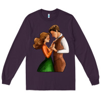 Plum valentines day couple Long Sleeve Tee - AdoDesignShop