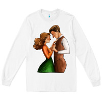 White valentines day couple Long Sleeve Tee - AdoDesignShop