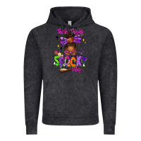 Vintage Black Thick Thighs Spooky Vibes Vintage Hoodie - texasbilliewilder