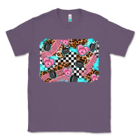 Lavender race day background Classic Tee - AdoDesignShop