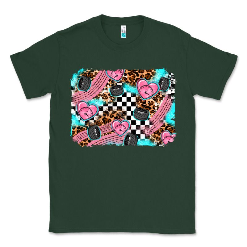 Race Day Background Classic Tee by AdoDesignShop | Teevron