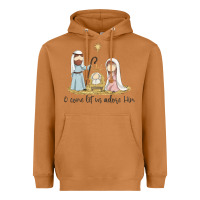 Meerkat o come let us adore him Heavyweight Hoodie - MaliasSmallBusiness