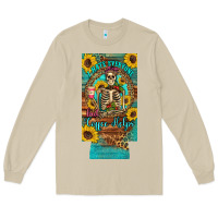 Mushroom i hate everyone but coffee helps western skeleton coffee sunflowers 12 Long Sleeve Tee - Artiststas