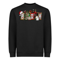 Black Faith Heavyweight Sweatshirt - CowhideDigitalArt