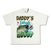 Pistachio daddy's fishing buddy Urban Heavy Tee - HRA Design Shop