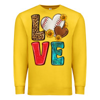 Lemon western love baseball Premium Sweatshirt - NancyCooperArtShop
