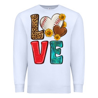 White western love baseball Premium Sweatshirt - NancyCooperArtShop