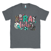 Charcoal Heather x ray tech Classic Tee - AdoDesignShop
