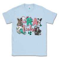 Dusty Blue x ray tech Classic Tee - AdoDesignShop