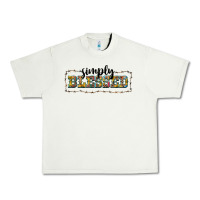 Pistachio simply blessed Urban Heavy Tee - BarkalooDesign