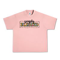 Salmon simply blessed Urban Heavy Tee - BarkalooDesign